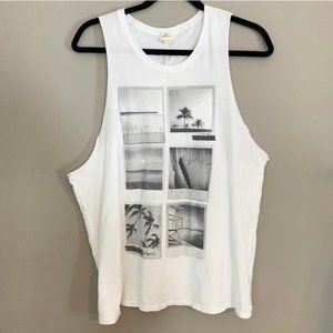 (3 for $25) Oneill Ladies White Tank Top Size XL